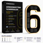 Vindahls talonumerot | Valaistut ja aurinkokäyttöiset