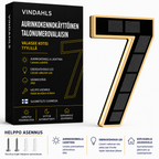 Vindahls talonumerot | Valaistut ja aurinkokäyttöiset