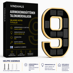 Vindahls talonumerot | Valaistut ja aurinkokäyttöiset